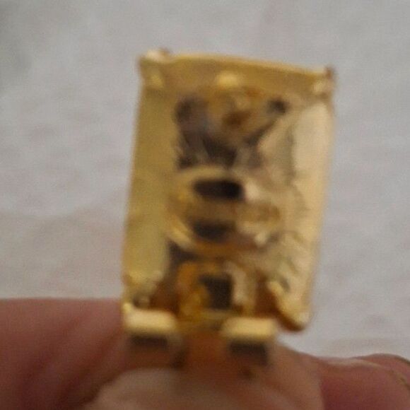 Fornash Women's Vintage Pierced Earrings Clear Glass Faceted Stud Elegant - Picture 8 of 10